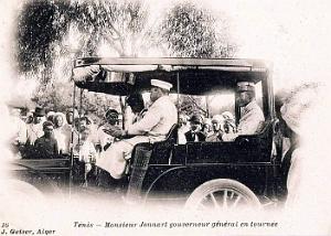 TENES - GOUVERNEUR JONNART EN TOURE VERS 1900